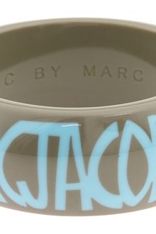 Marc By Marc Jacobs Jacobson Logo Bangle - Lyst