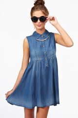Nasty Gal Denim Dream Dress