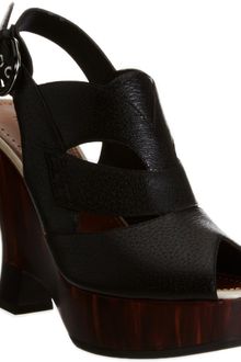 Proenza Schouler Slingback Cutout Platform Wedge - Lyst