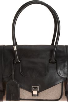Proenza Schouler Ps1 Travel Medium Leather/felt - Lyst
