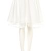 Topshop Plain White Prom Skirt in White - Lyst