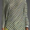 Bcbgmaxazria Asymmetrical Striped Blouse in Multicolor (lime multi) - Lyst