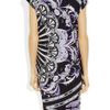 Emilio Pucci Printed Crepejersey Dress in Black - Lyst