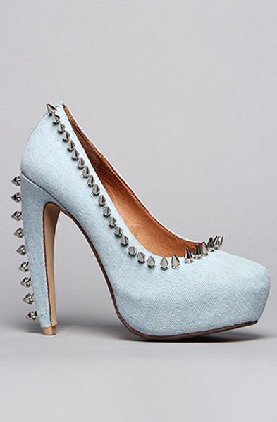 jeffrey campbell denim heels
