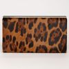 Jimmy Choo Cayla Calf Hair Clutch in Animal (leopard) - Lyst