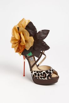 Jimmy Choo Mira Flower Sandal - Lyst