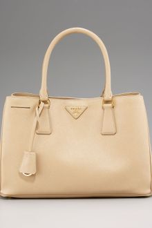 Prada Small Saffiano Lux Tote - Lyst