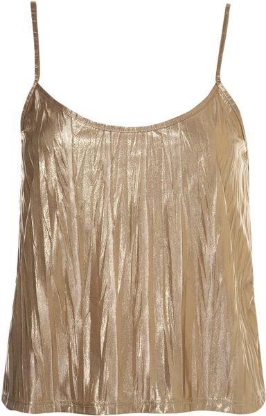 gold camisole top uk