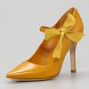 Tory Burch Beverly Mary Jane Ribbon Pump in Yellow - Lyst