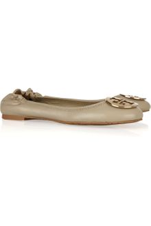 Tory Burch Reva Leather Ballet Flats - Lyst