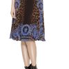 Versace Printed Silkchiffon Skirt in Blue - Lyst