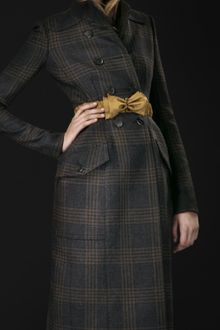 Burberry Prorsum Wool Tailored Top Coat - Lyst