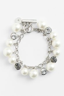 Givenchy Shakey Pearl Toggle Bracelet - Lyst