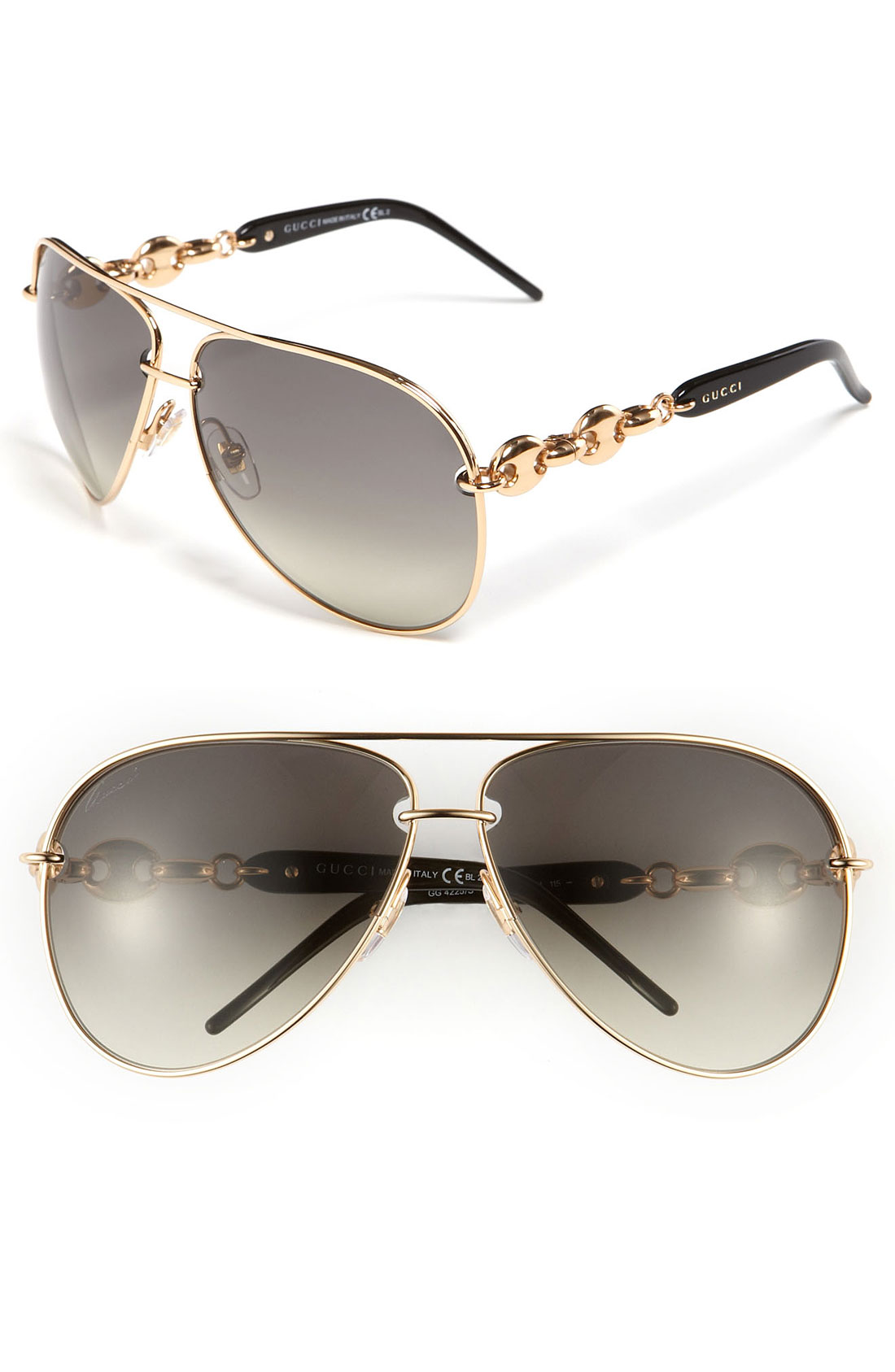 gucci sunglasses rose gold