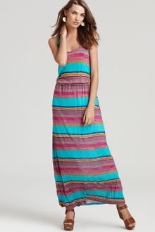 Michael Stars Dress Sunset Stripe Racerback Maxi - Lyst