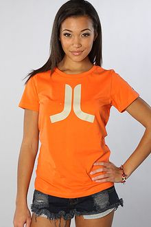 Wesc The Icon Tee in Bright Coral - Lyst