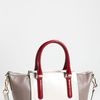 Marc By Marc Jacobs Medium Leather Satchel in Beige (bone multi) - Lyst