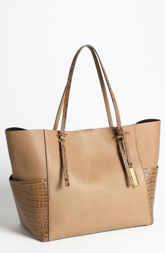 Michael Kors Leather Tote - Lyst