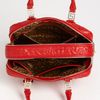 Versace Versace Linea Leather Satchel in Red (rosso) - Lyst