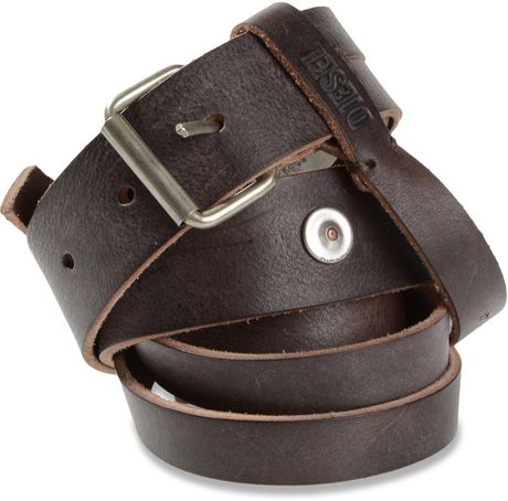 Diesel Baba Belt in Brown - Lyst