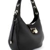 Jimmy Choo Relax Small Black Leather Tote in Black - Lyst