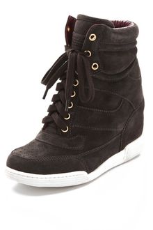 Marc By Marc Jacobs Standard Supply Suede Wedge Sneakers - Lyst