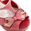Modcloth All Fired Up Wedge in Red (flame) - Lyst