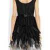 Oscar De La Renta Silk Taffeta Dress in Black - Lyst