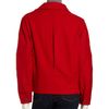 Dkny Funnel Collar Coat in Red - Lyst