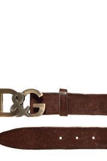 Dolce & Gabbana 35cm Washed Leather Belt - Lyst
