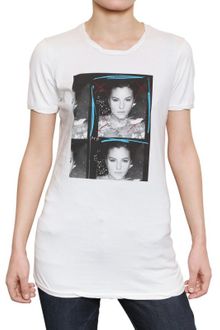 Dolce & Gabbana Monica Bellucci Cotton Jersey Tshirt - Lyst
