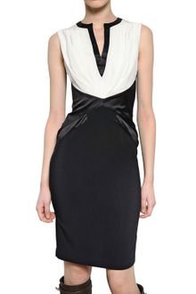 Givenchy Satin On Stretch Viscose Cady Dress - Lyst