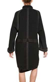Lanvin Boiled Wool Cloth Coat - Lyst