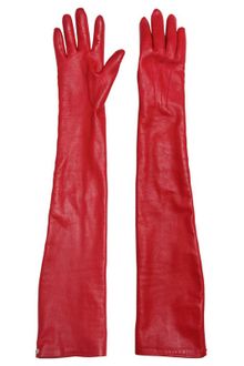 Lanvin Nappa Leather Long Gloves - Lyst
