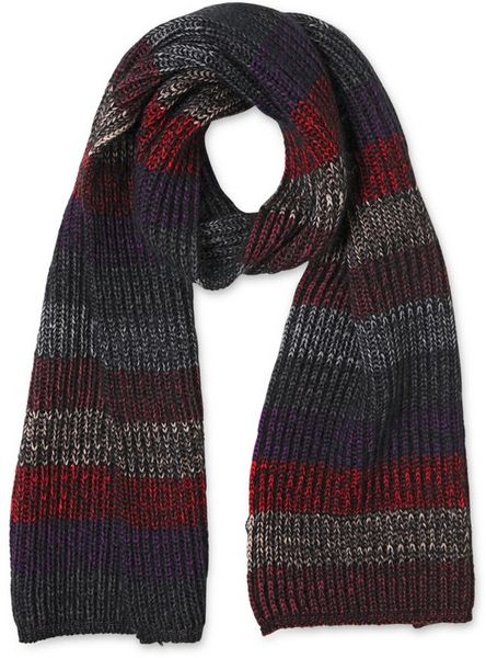 Missoni Ribbed Knit Wool Mohair Scarf in Multicolor for Men (multi) - Lyst