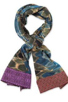 Missoni Patterned Wool Knit Scarf - Lyst