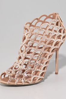 Sergio Rossi Mermaid Crystal Bootie - Lyst