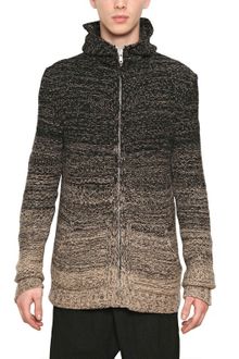 Silent By Damir Doma Cashmere Wool Mix Knit Hooded Sweater - Lyst