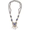 Vanessa Mooney Lapis Necklace in Blue - Lyst