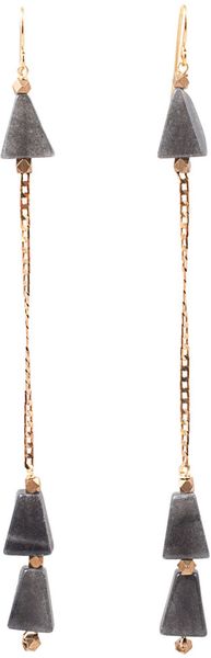 Vanessa Mooney Pyramid Earrings - Lyst