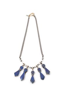 Vanessa Mooney Teardrop Lapis Necklace - Lyst