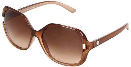 Versace Sunglasses in Brown (b) - Lyst