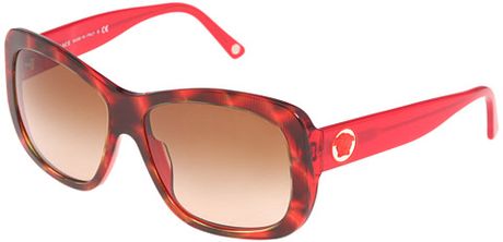 Versace Sunglasses in Brown (r) - Lyst