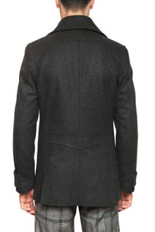 Vivienne Westwood Cashmere Blend and Felted Wool Coat - Lyst