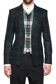 Vivienne Westwood Checked Flannel Chained Vest Jacket - Lyst