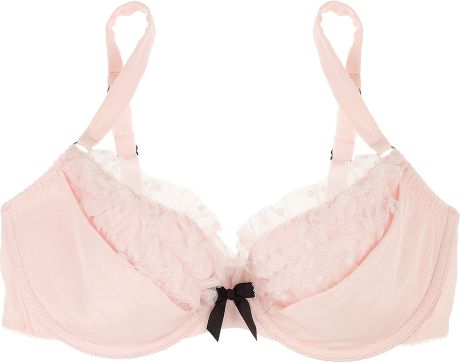 Agent Provocateur Trista Voile Underwired Bra in Pink - Lyst