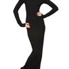 Balmain Viscose Jersey Long Dress in Black - Lyst