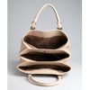 Bottega Veneta Beige Intrecciato Leather Stripe Roma Tote in Beige - Lyst