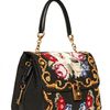 Dolce & Gabbana Medium Dolce Bag Stitched Top Handle in Black - Lyst