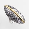 Elizabeth And James Audubon Feather Statement Ring in Gold (silver/ gold) - Lyst